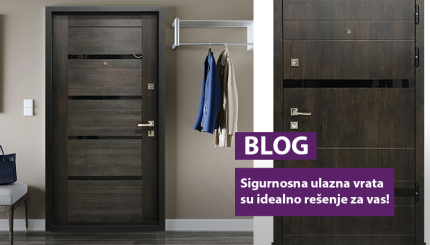 Sigurnosna ulazna vrata su idealno rešenje za vas!