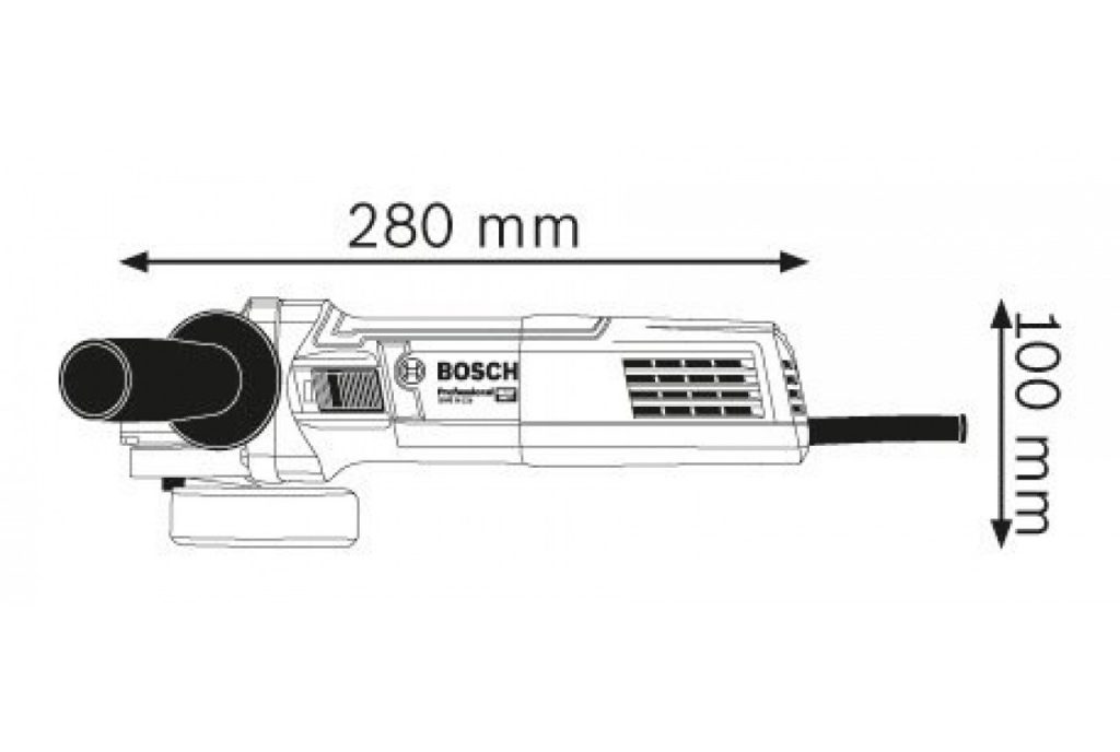 Bosch GWS 9-115 mala ugaona brusilica