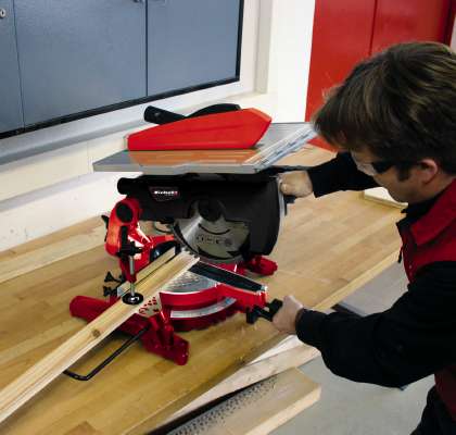 Potezna preklopna testera sa gornjim stolom TC-MS 3017 T Einhell - Slika 11