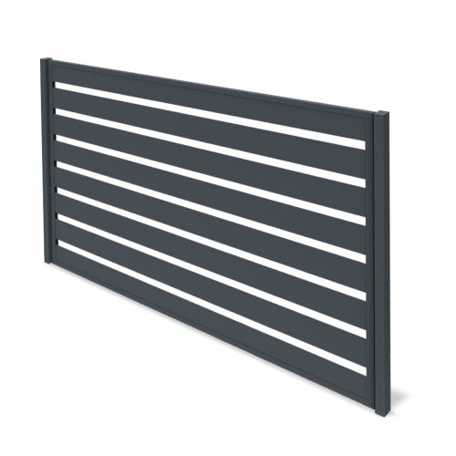 Hornval Ograda širina 2m RAL 7016 (8 kom)