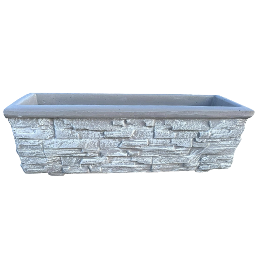 Betonska žardinjera dužna kamena 35×35×108cm