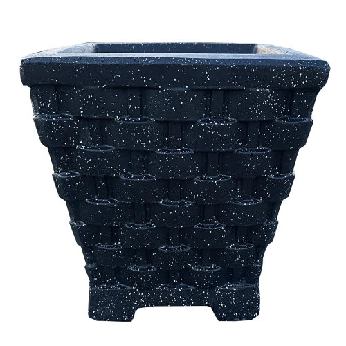 Betonska žardinjera pletenica 40×40×45 cm