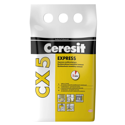 Ceresit CX 5 EXPRESS - brzovezujući reparaturni cement 5kg