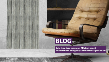 Leto je za brze promene: 3D zidni paneli i dekorativne obloge koje montirate za jedan dan