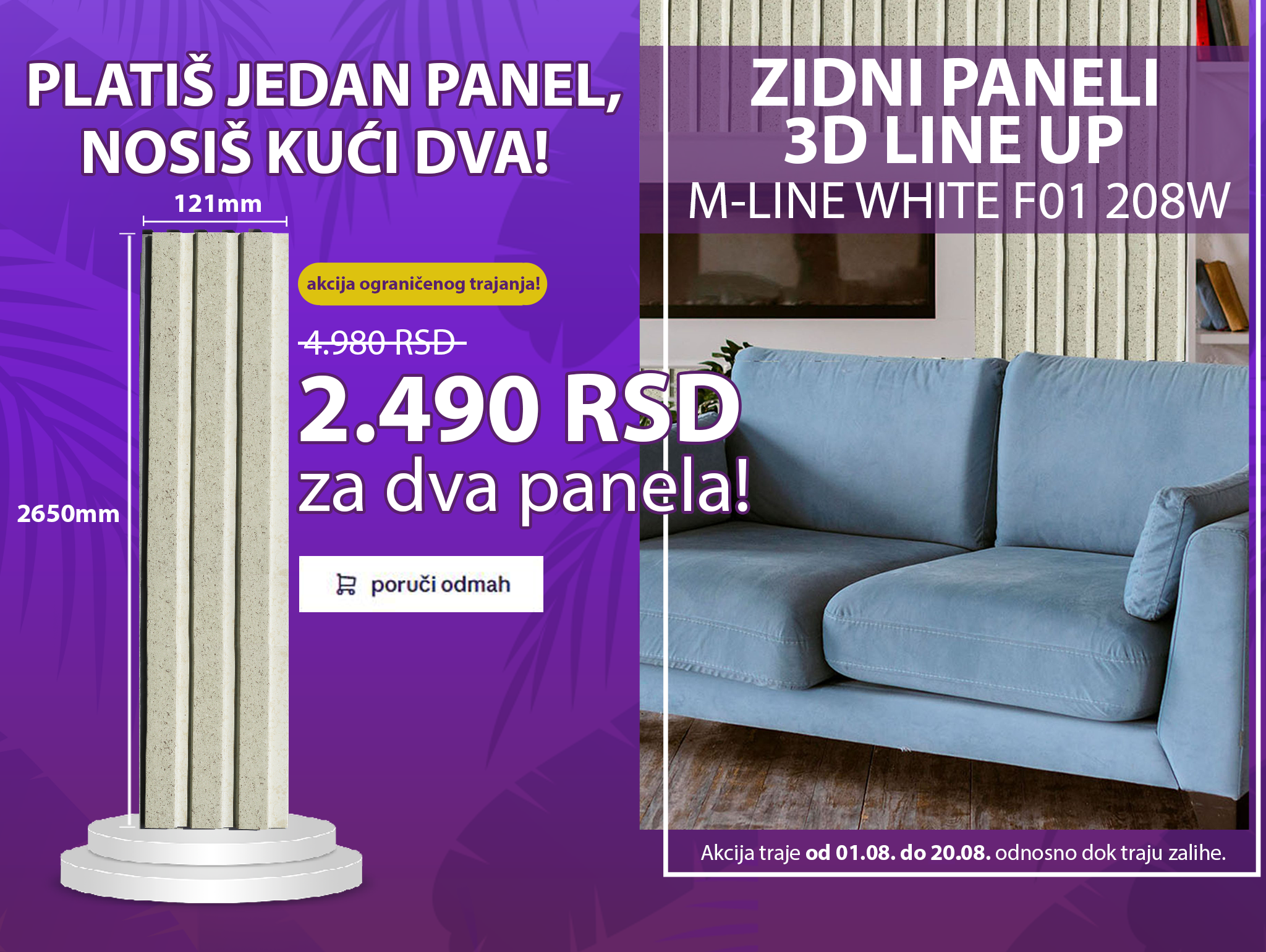 platis-jedan-panel-nosis-kuci-dva do 20